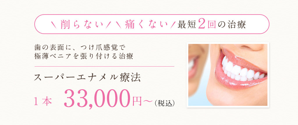 ラミネートベニア治療